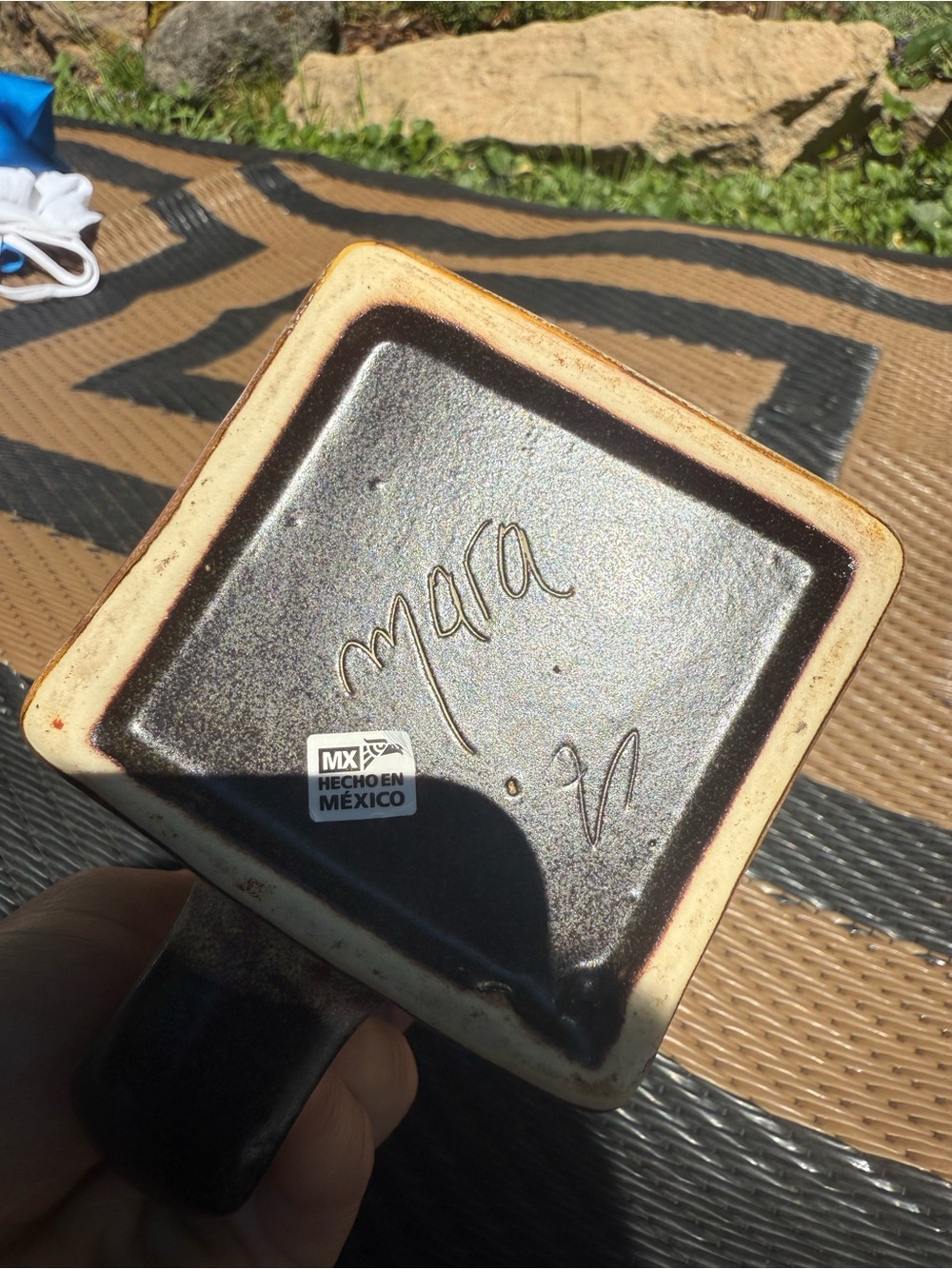 Mara Stoneware Sun & Moon Square Mug - Picture 6 of 6